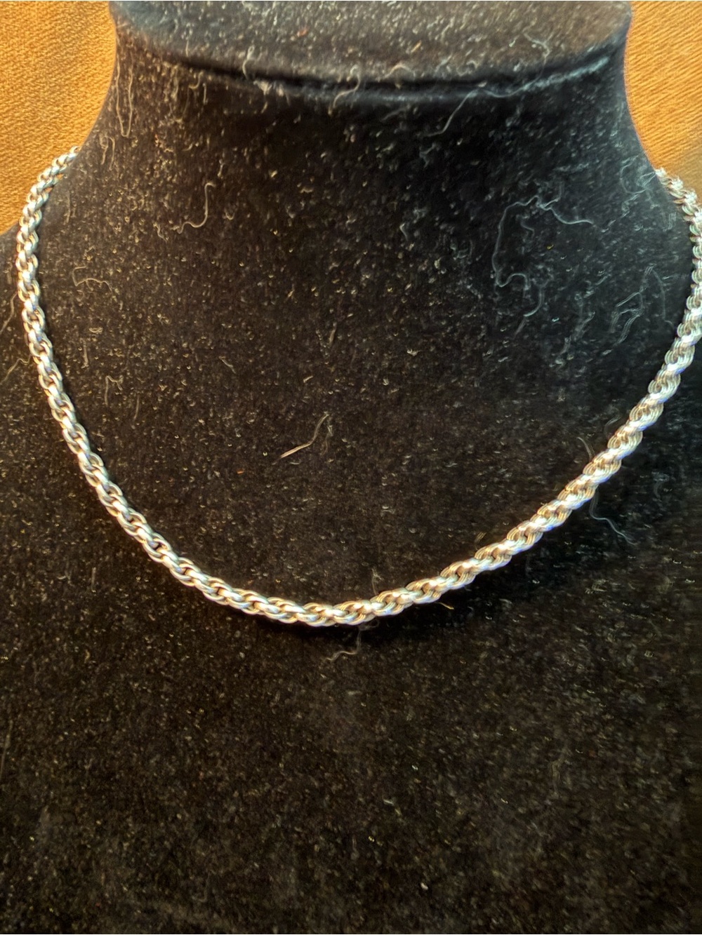 Heavy Sterling Silver chain, 18”, unisex